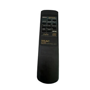 Teac RC-669 Remote Control 3 Disc CD Player Audio System Tested Works Black